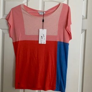 NWT Lacoste short sleeve top size 40 (size 8)